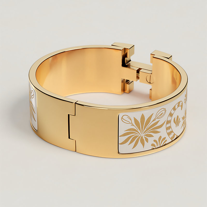 Hermès leopard discount bangle